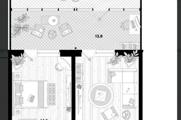 2-к квартира, 96,1 м², 2/16 эт.